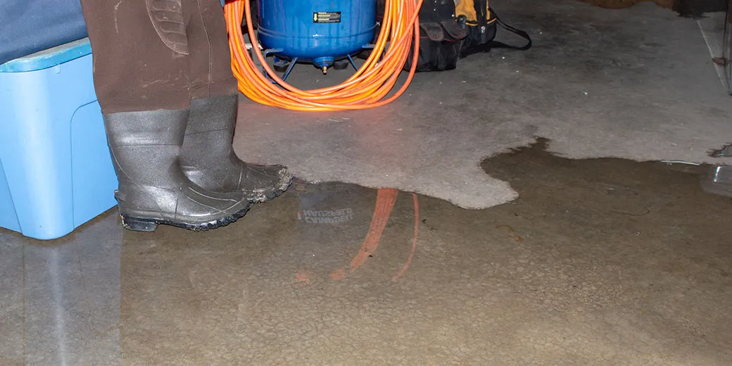water leaking in basement